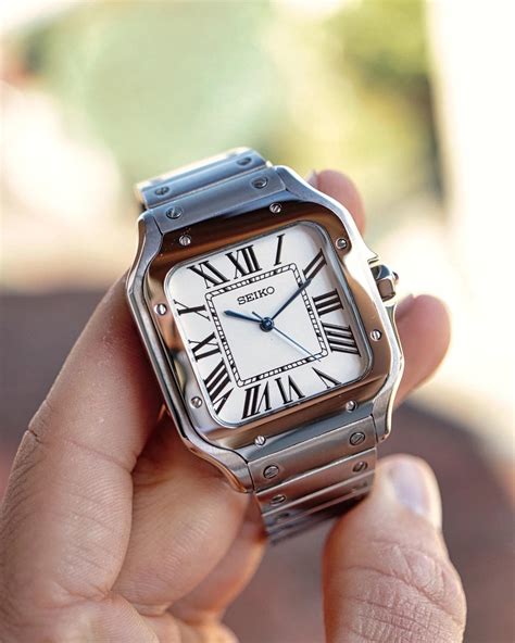 seiko cartier santos